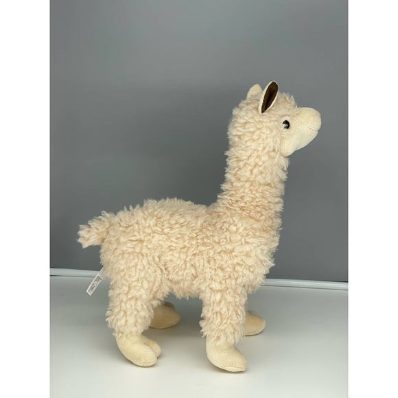 The Petting Zoo Alpaca Stuffed Animal Wild Onez Zoo Animals, Alpaca Plush Toy - Picture 11 of 11